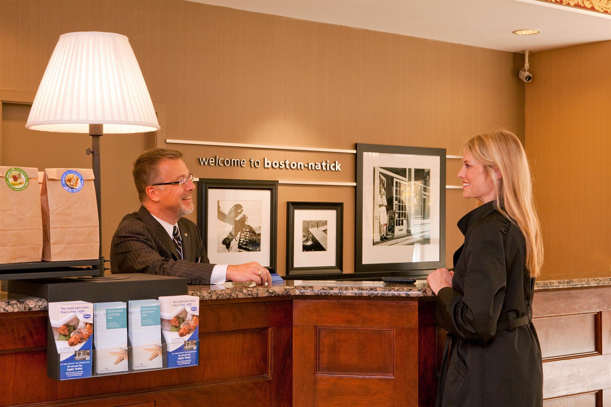 Hampton Inn Boston-Natick Nội địa bức ảnh